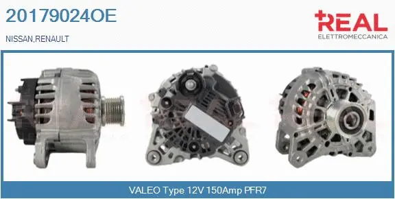 Alternator (20179024OE)