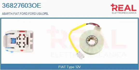 Steering Angle Sensor (36827603OE)