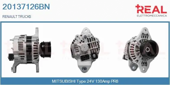 Alternator (20137126BN)
