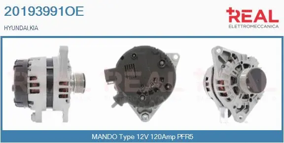 Alternator (20193991OE)