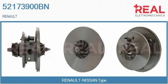 Core assembly, turbocharger (52173900BN)