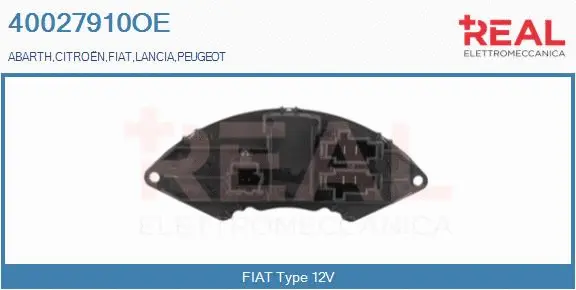 Resistor, interior blower (40027910OE)