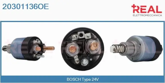 Solenoid Switch, starter (20301136OE)