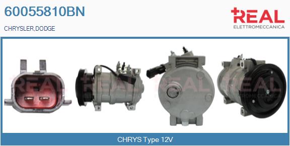 Compressor, air conditioning (60055810BN)