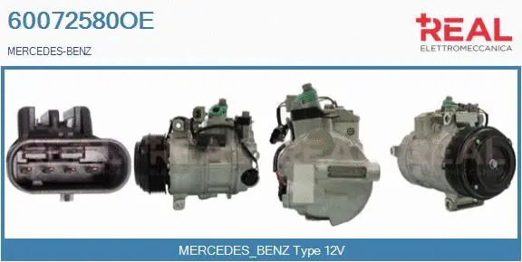Compressor, air conditioning (60072580OE)