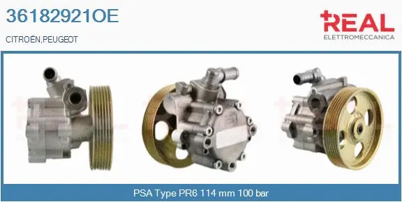Hydraulic Pump, steering (36182921OE)