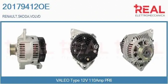 Alternator (20179412OE)