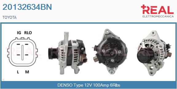 Alternator (20132634BN)