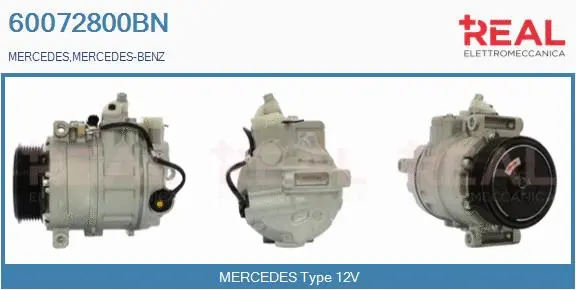 Compressor, air conditioning (60072800BN)