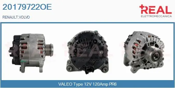 Alternator (20179722OE)