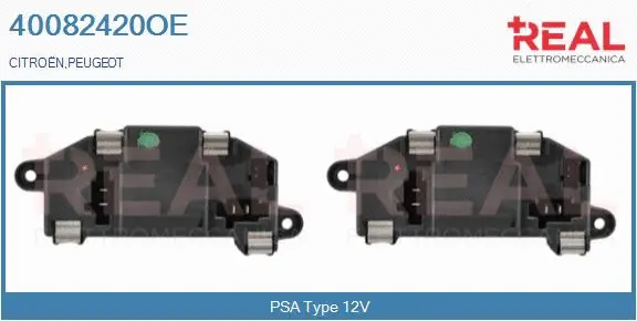 Resistor, interior blower (40082420OE)