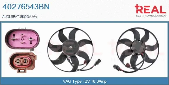 Fan, engine cooling (40276543BN)