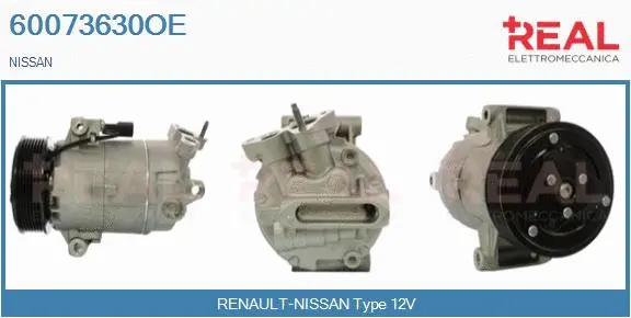 Compressor, air conditioning (60073630OE)