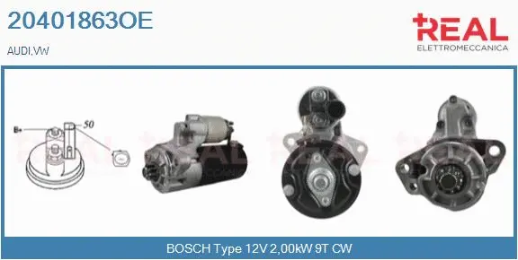 Starter (20401863OE)