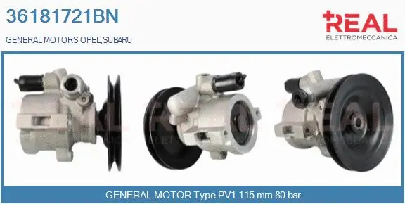 Hydraulic Pump, steering (36181721BN)