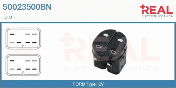 Switch, window regulator (50023500BN)