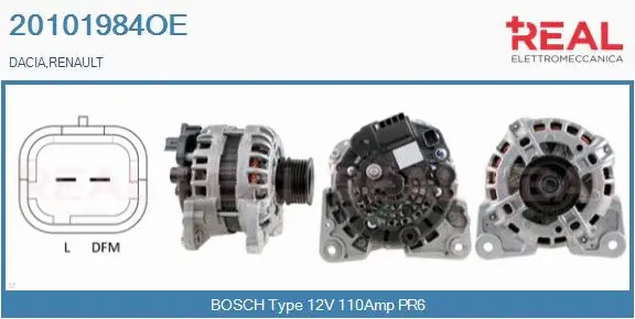 Alternator (20101984OE)