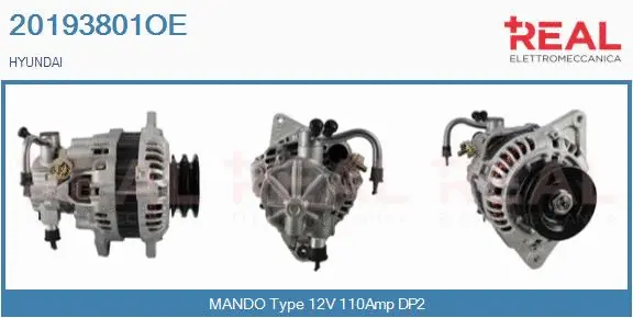 Alternator (20193801OE)