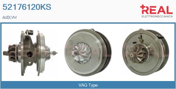 Core assembly, turbocharger (52176120KS)