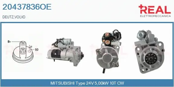 Starter (20437836OE)
