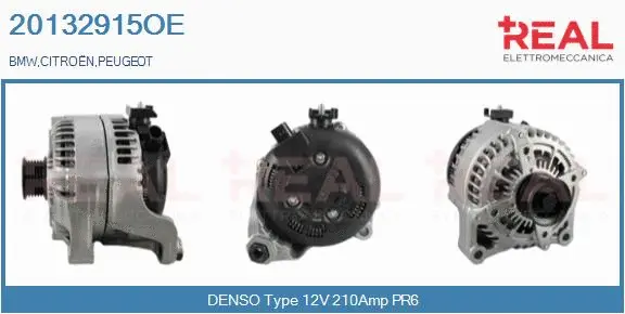 Alternator (20132915OE)