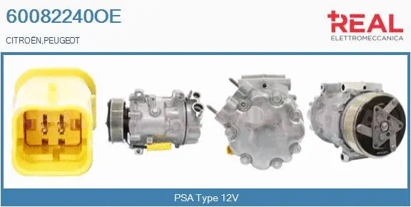 Compressor, air conditioning (60082240OE)