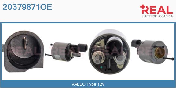 Solenoid Switch, starter (20379871OE)