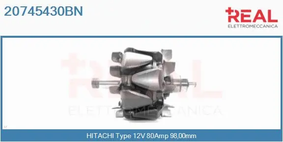 Rotor, alternator (20745430BN)