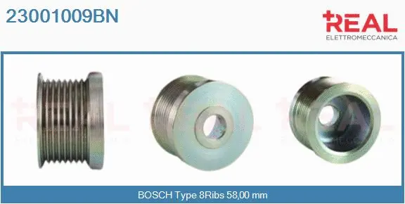 Belt Pulley, alternator (23001009BN)