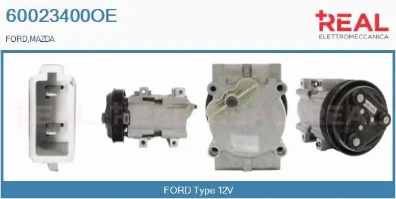 Compressor, air conditioning (60023400OE)