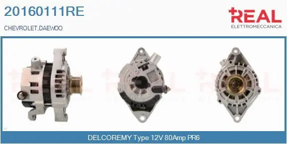 Alternator (20160111RE)