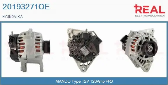 Alternator (20193271OE)