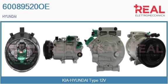 Compressor, air conditioning (60089520OE)