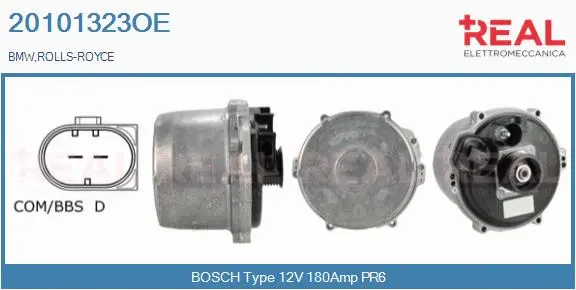 Alternator (20101323OE)