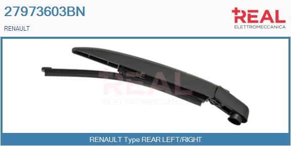 Wiper Arm, window cleaning (27973603BN)