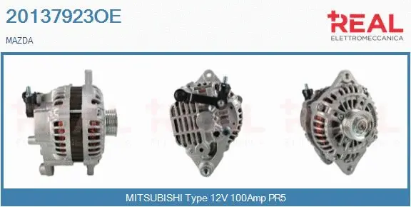 Alternator (20137923OE)
