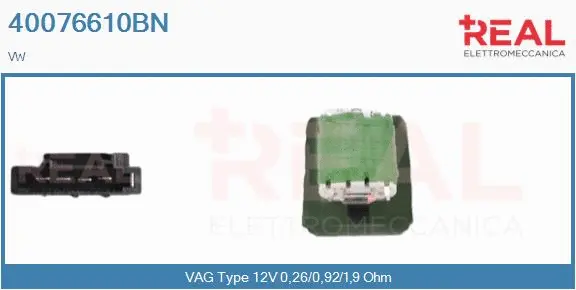 Resistor, interior blower (40076610BN)