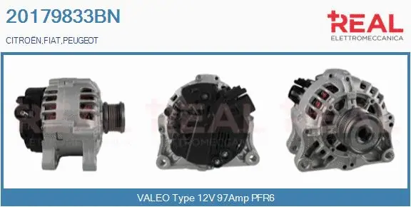 Alternator (20179833BN)