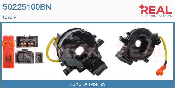 Clockspring, airbag (50225100BN)