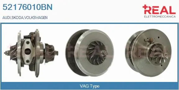 Core assembly, turbocharger (52176010BN)