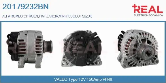 Alternator (20179232BN)