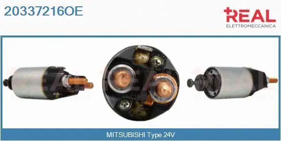 Solenoid Switch, starter (20337216OE)