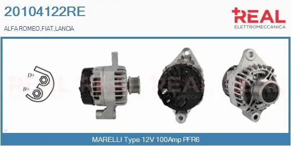Alternator (20104122RE)