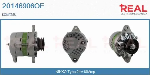 Alternator (20146906OE)