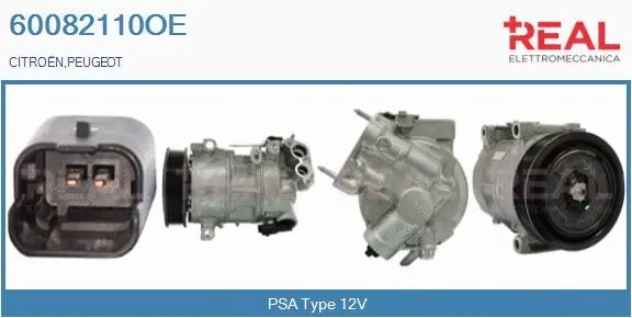 Compressor, air conditioning (60082110OE)