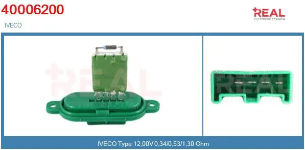 Resistor, interior blower (40006200OE)