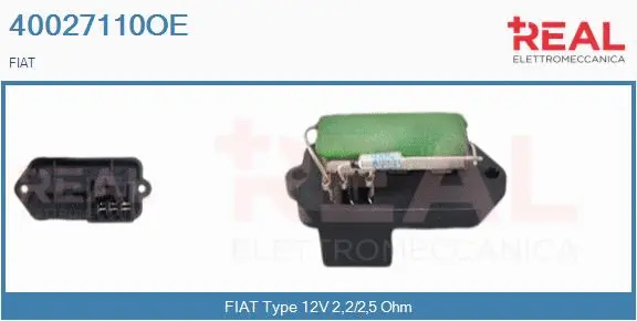 Resistor, interior blower (40027110OE)