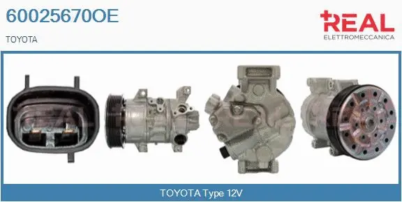 Compressor, air conditioning (60025670OE)