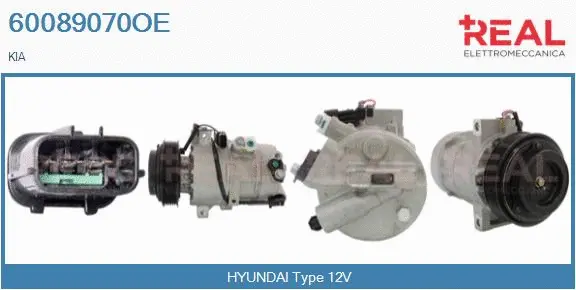 Compressor, air conditioning (60089070OE)