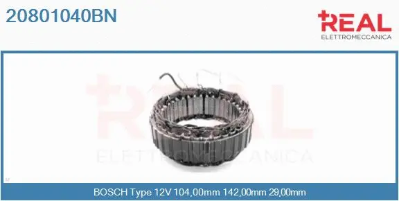 Stator, alternator (20801040BN)